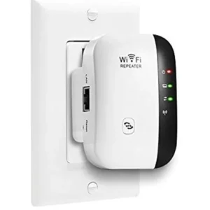RÉPÉTEUR WIFI AMPLIFICATEUR DE SIGNAL RÉSEAU AVEC PORT ETHERNET 300MBPS
